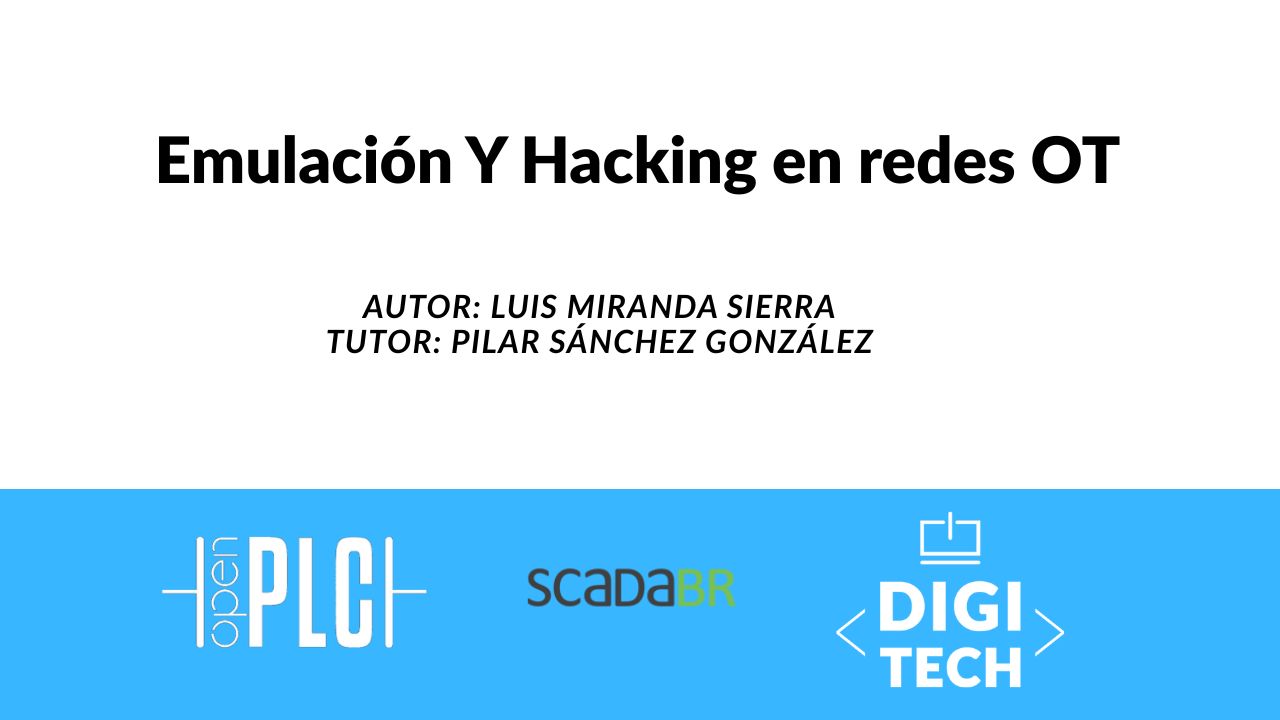 TFG Emulación Y Hacking en redes OT